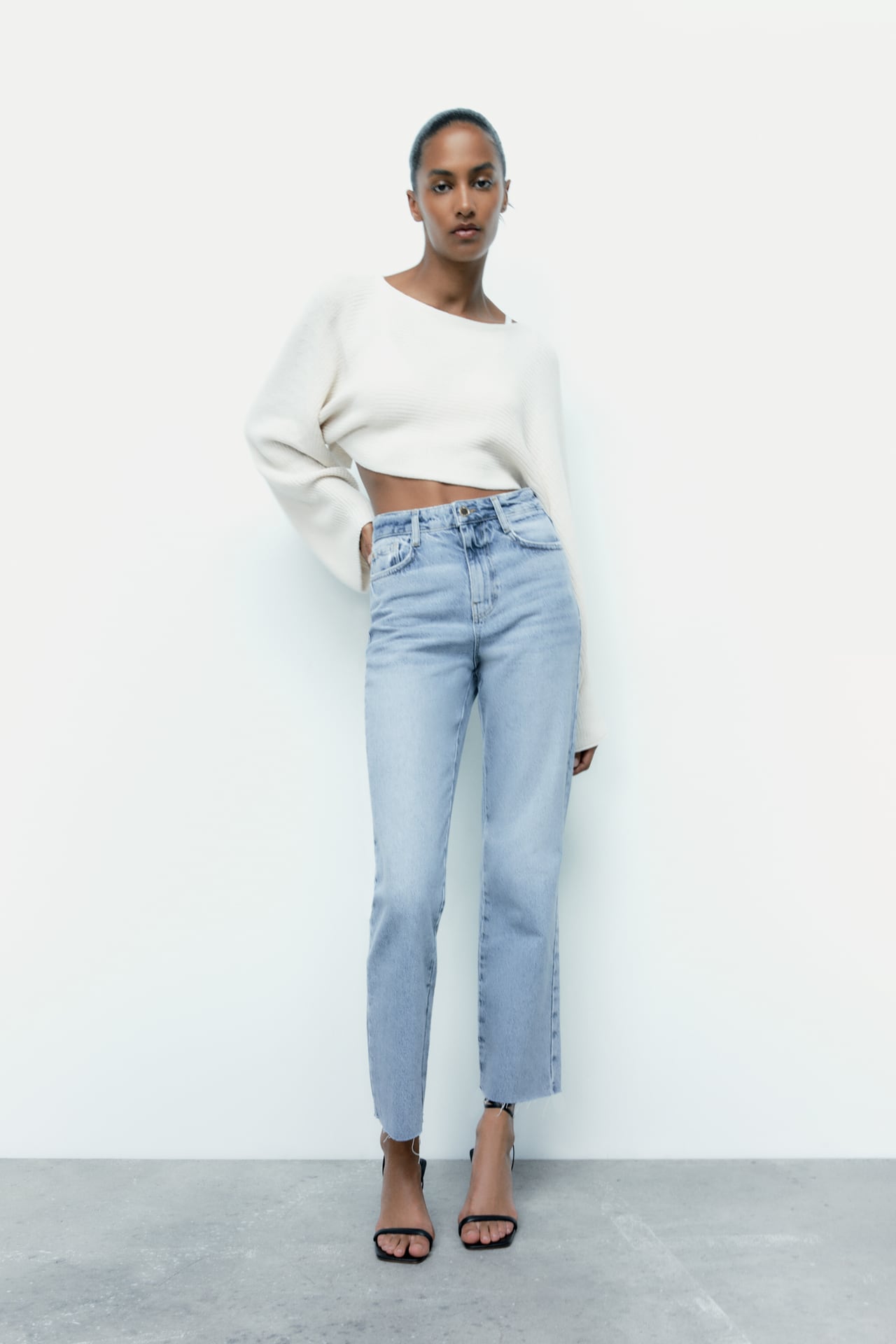JEANS Z1975 HIGH RISE STRAIGHT